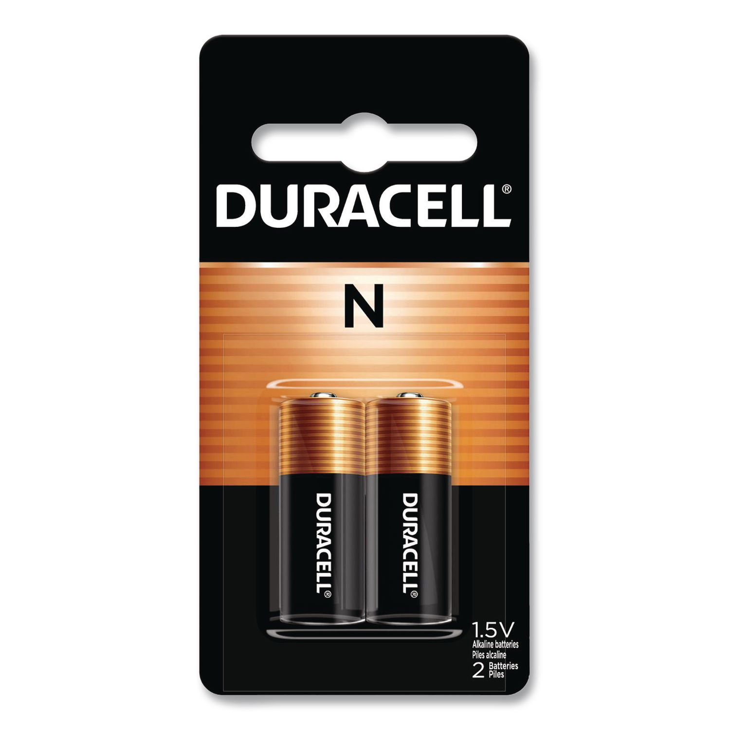 Specialty Alkaline Battery, N, 1.5 V, 2/Pack DURMN9100B2PK