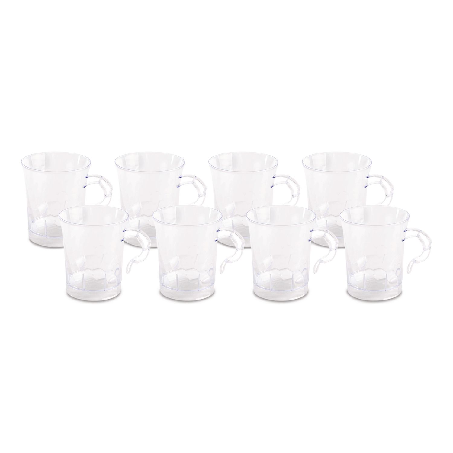 Classicware Coffee Mug, 8 oz, Clear, 192/Carton