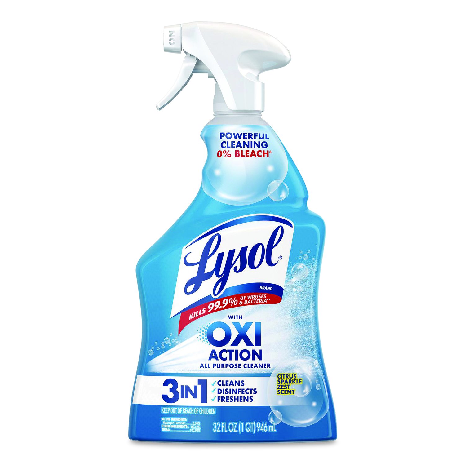 Multi-Purpose Hydrogen Peroxide Cleaner, Citrus Sparkle Zest Scent