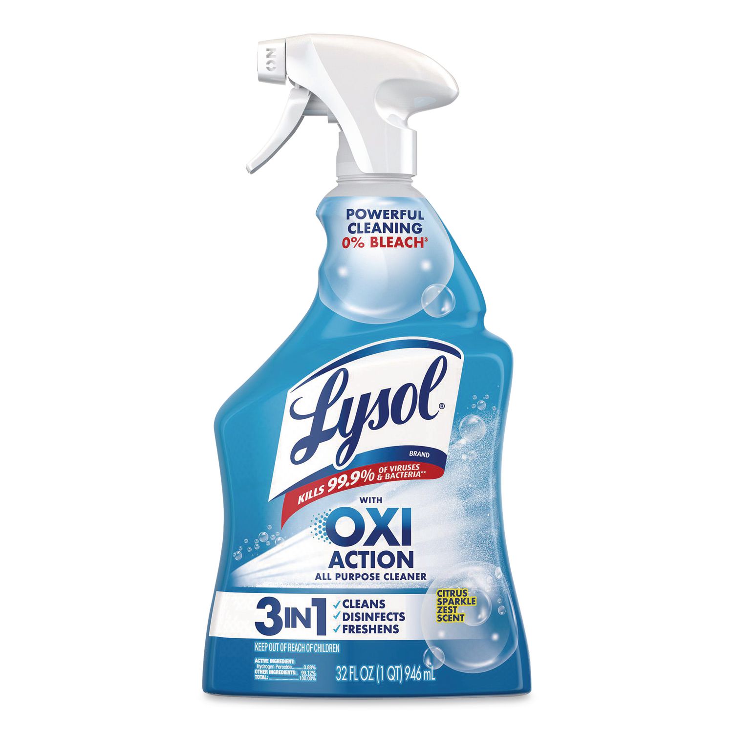 Multi-Purpose Hydrogen Peroxide Cleaner, Citrus Sparkle Zest Scent