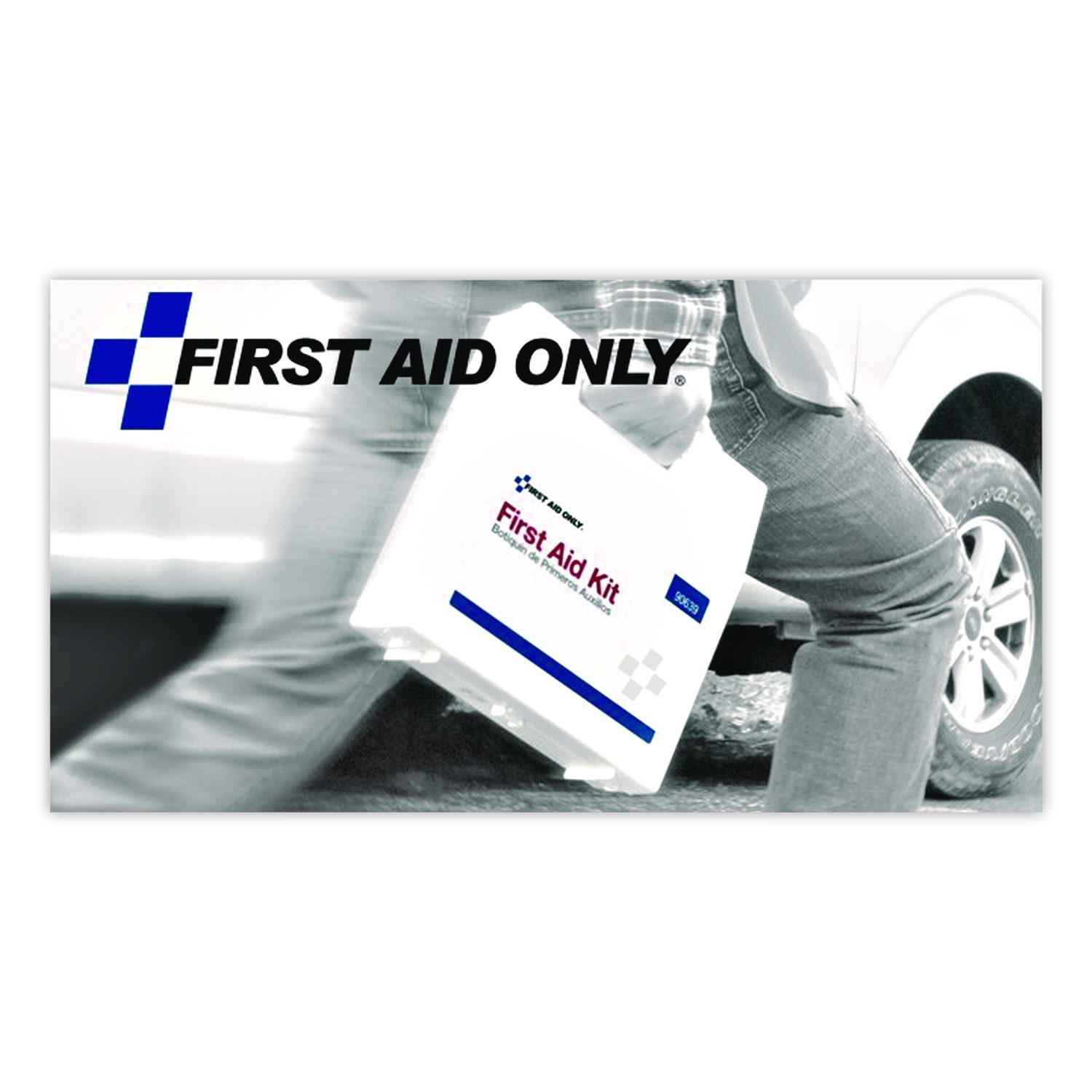 Small Wound Dressing Kit, Includes Gauze, Tape, Gloves, Eye Pads