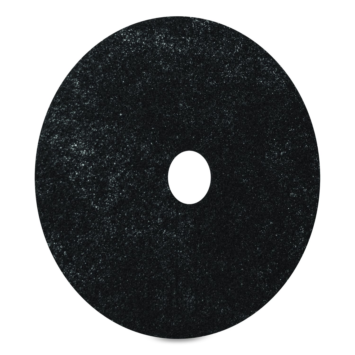 Stripping Pads, 13"" Diameter, Black, 5/Carton