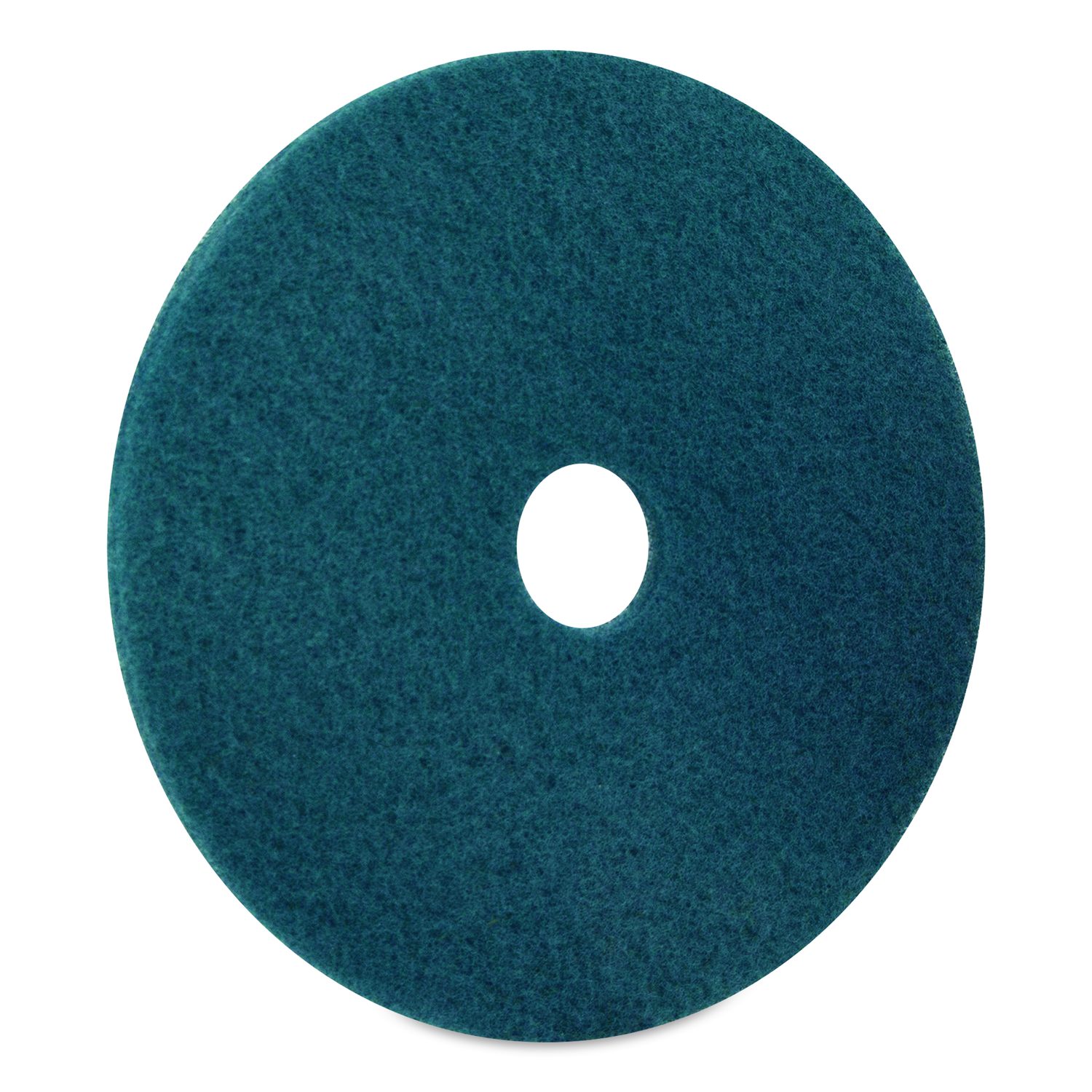 Aqua Burnishing Pads, 27"" Diameter, Aqua, 5/Carton