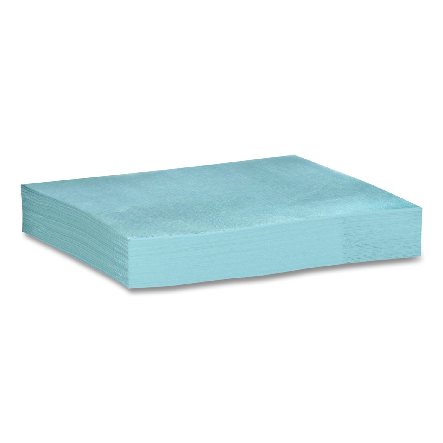 VeraClean Critical Cleaning Wipes, Smooth Texture, 1/4 Fold, 1-Ply, 12 x 13, Unscented, Blue, 400/Carton
