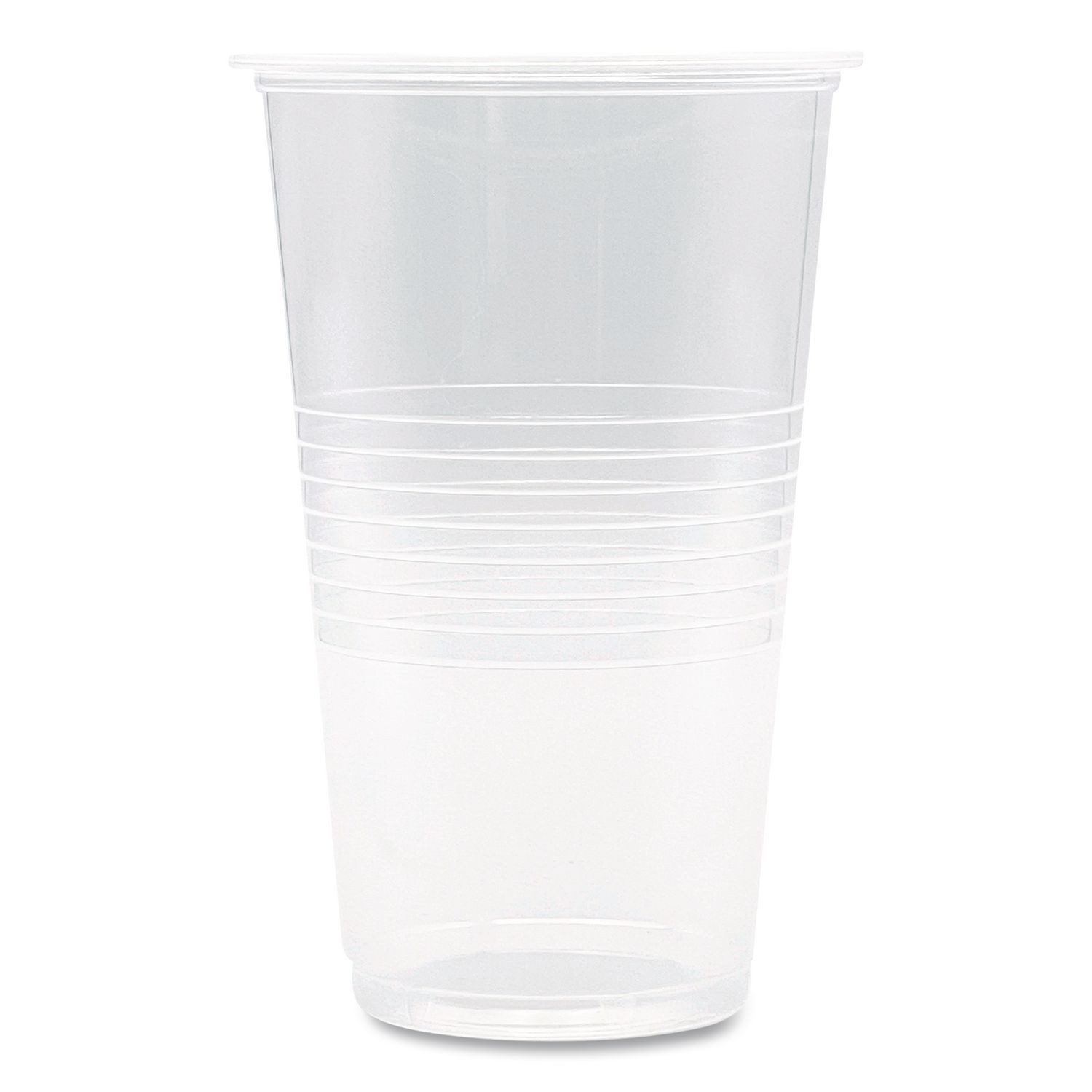 Translucent Plastic Cold Cups, 20 oz, Clear, 1,000/Carton