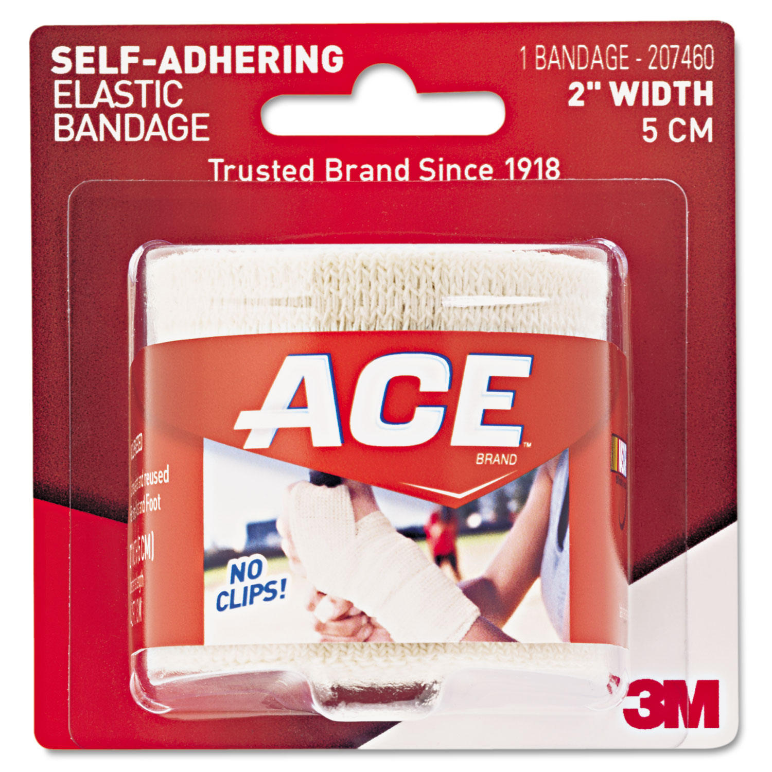  ACE 207460 Self-Adhesive Bandage, 2 x 50 (MMM207460) 