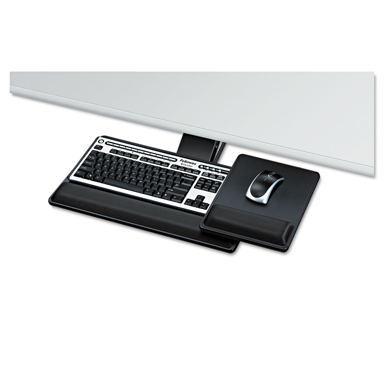 Designer Suites Premium Keyboard Tray, 19w x 10-5/8d, Black