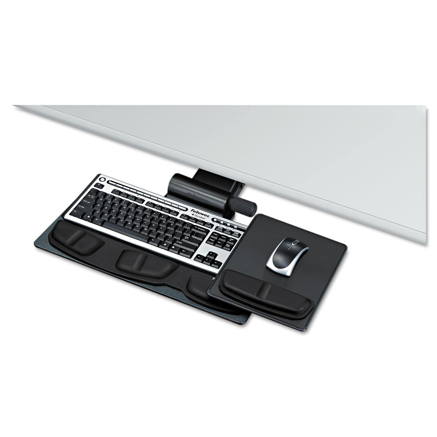 Professional Premier Series Adjustable Keyboard Tray, 19w x 10-5/8d, Black