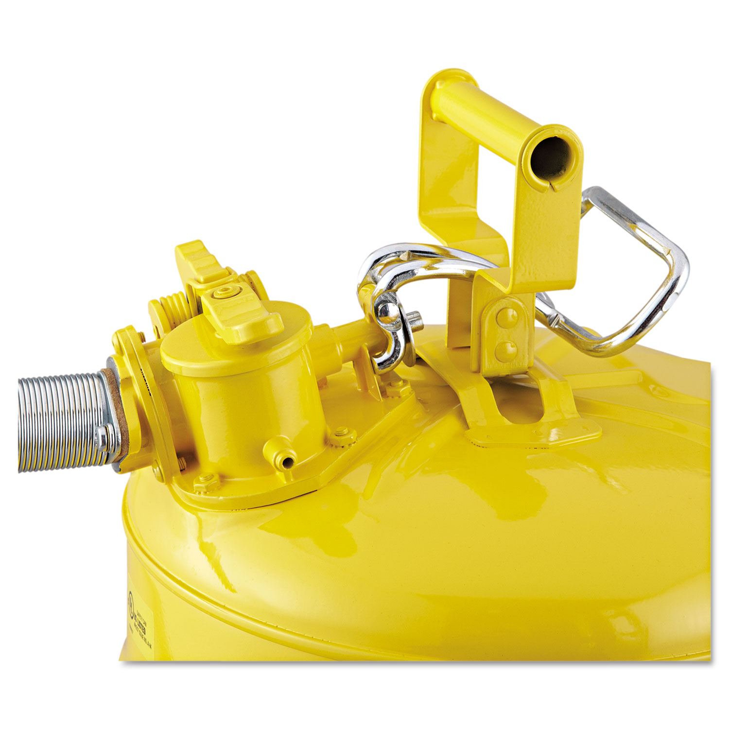 AccuFlow Safety Can, Type II, 5gal, Yellow, 1 Hose