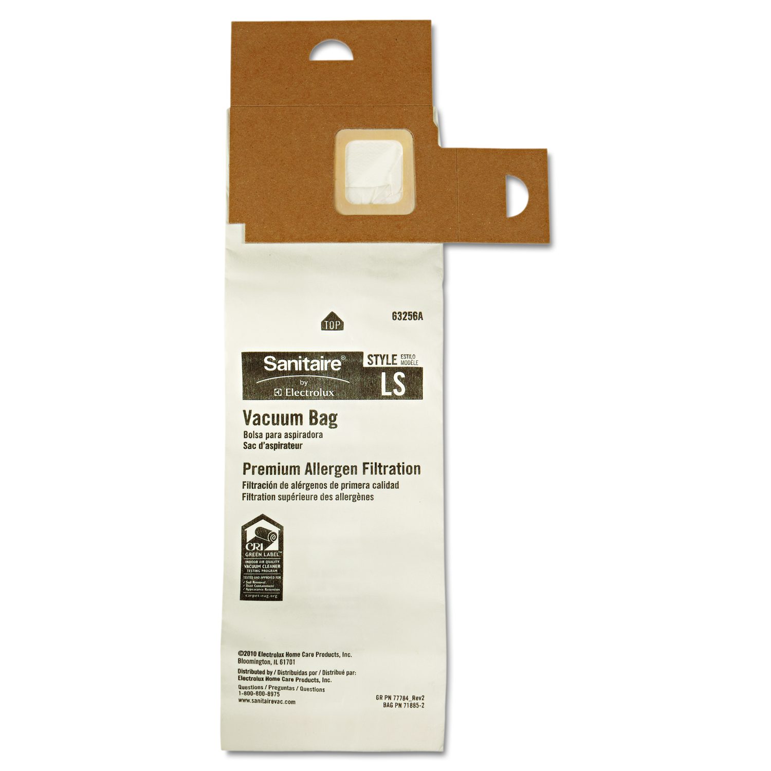 thumbnail image 2 of 5 Pack Electrolux Vacuum Cleaner Bags – Fits E50, E60, E60n Types Z1358, Z1359, Z1360, Z1361 2 of 6