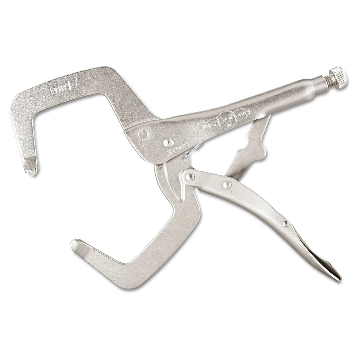 Original Locking C-Clamp Pliers, 11 Tool Length, 4 Jaw Capacity