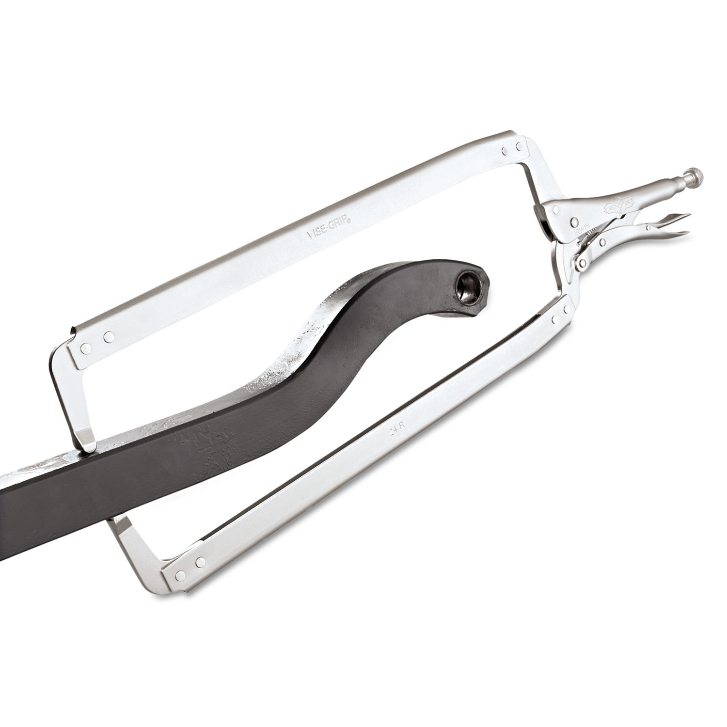 Original Locking C-Clamp Pliers, 24 Tool Length, 10 Jaw Capacity