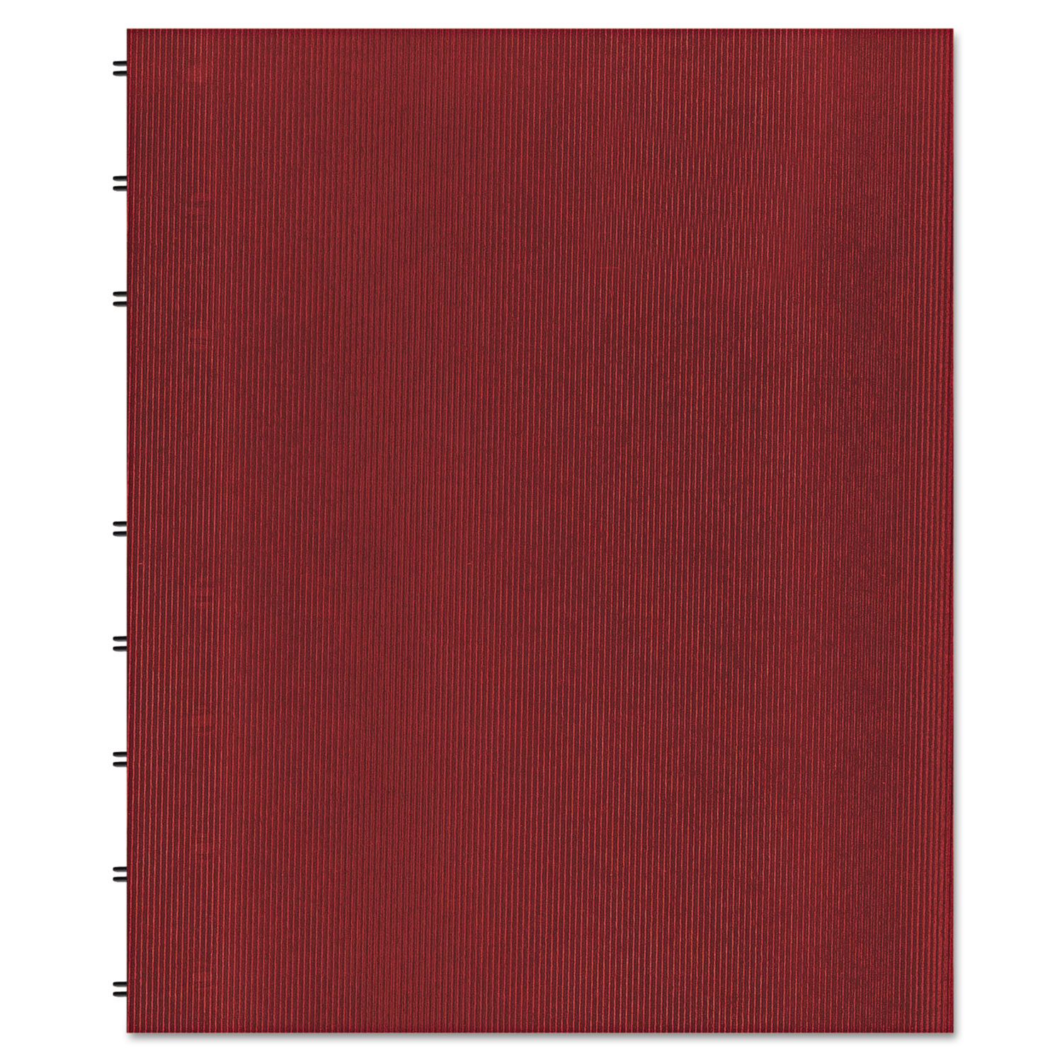 MiracleBind Notebook, 1 Subject, Medium/College Rule, Red Cover, 11 x 9.06, 75 Pages