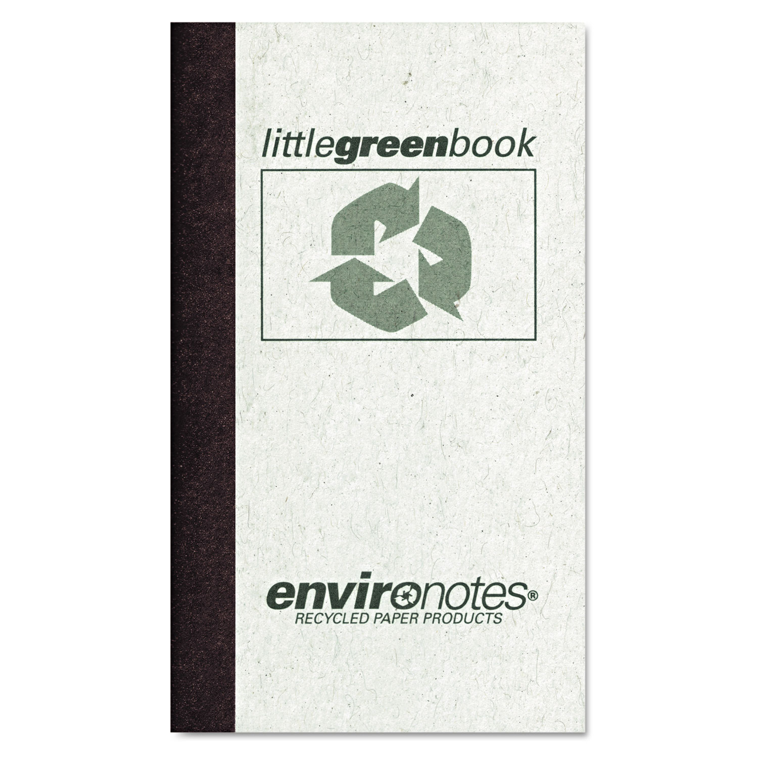 Little Green Book, Gray Cover, Narrow Rule, 5 x 3, White Paper, 60 Sheets