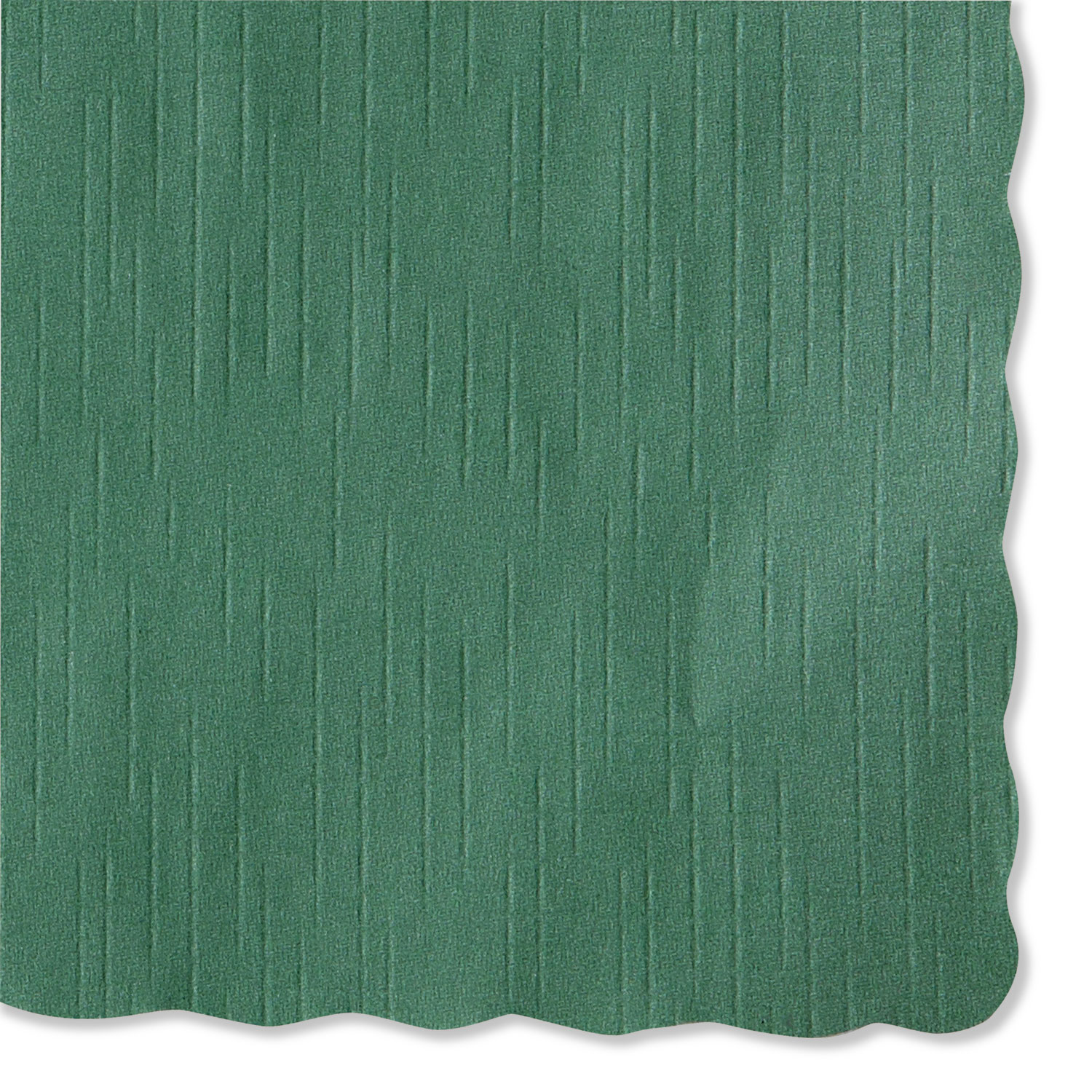  Hoffmaster 310528 Solid Color Scalloped Edge Placemats, 9.5 x 13.5, Hunter Green, 1,000/Carton (HFM310528) 