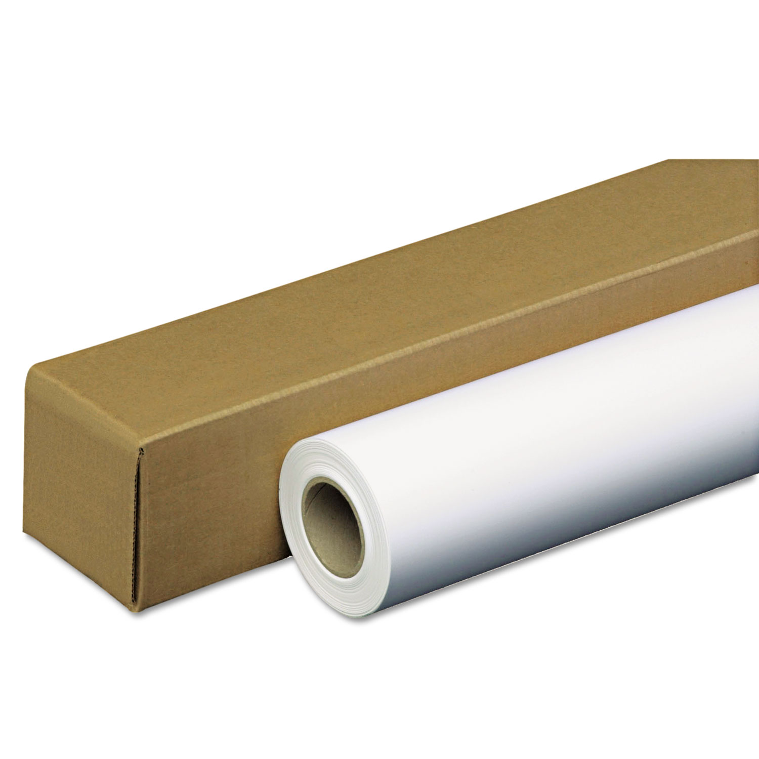  Iconex 46142 Amerigo Wide-Format Paper, 2 Core, 35 lb, 42 x 100 ft, Coated White (ICX90750218) 