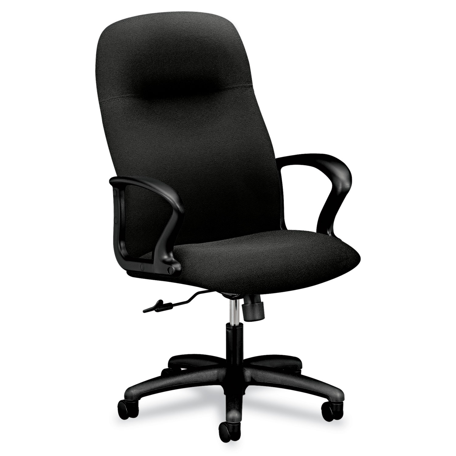 Gamut Series Executive High-Back Swivel/Tilt Chair, Black