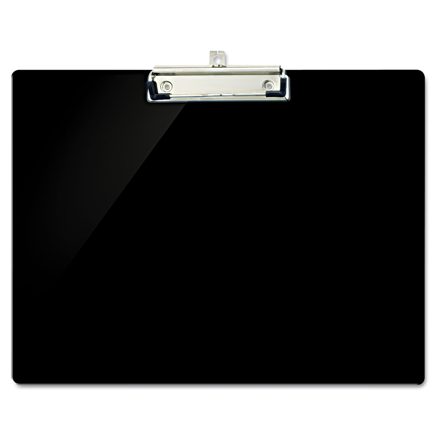  Officemate 83050 Recycled Plastic Landscape Clipboard, 1/2 Capacity, Black (OIC83050) 