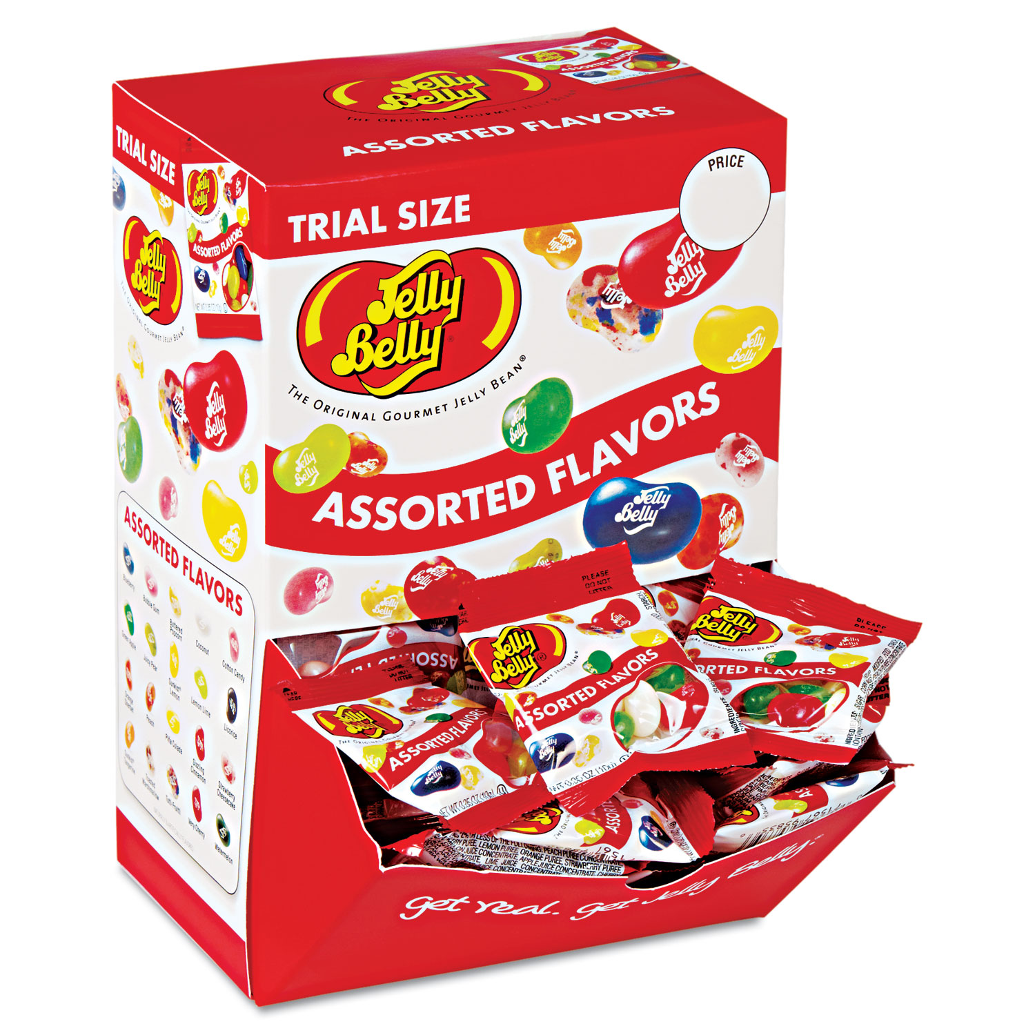 Jelly Belly 72512 Jelly Beans, Assorted Flavors, 80/Dispenser Box (OFX72512) 