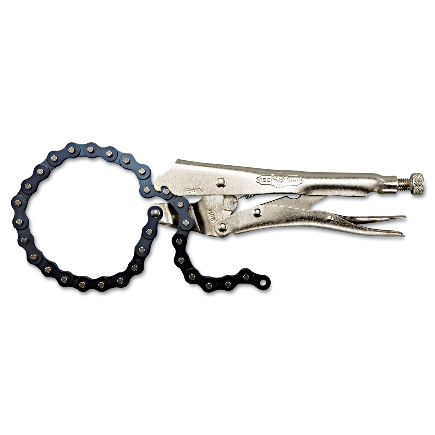 Locking Chain-Clamp Pliers, 9 Tool Length, 18 Opening Size