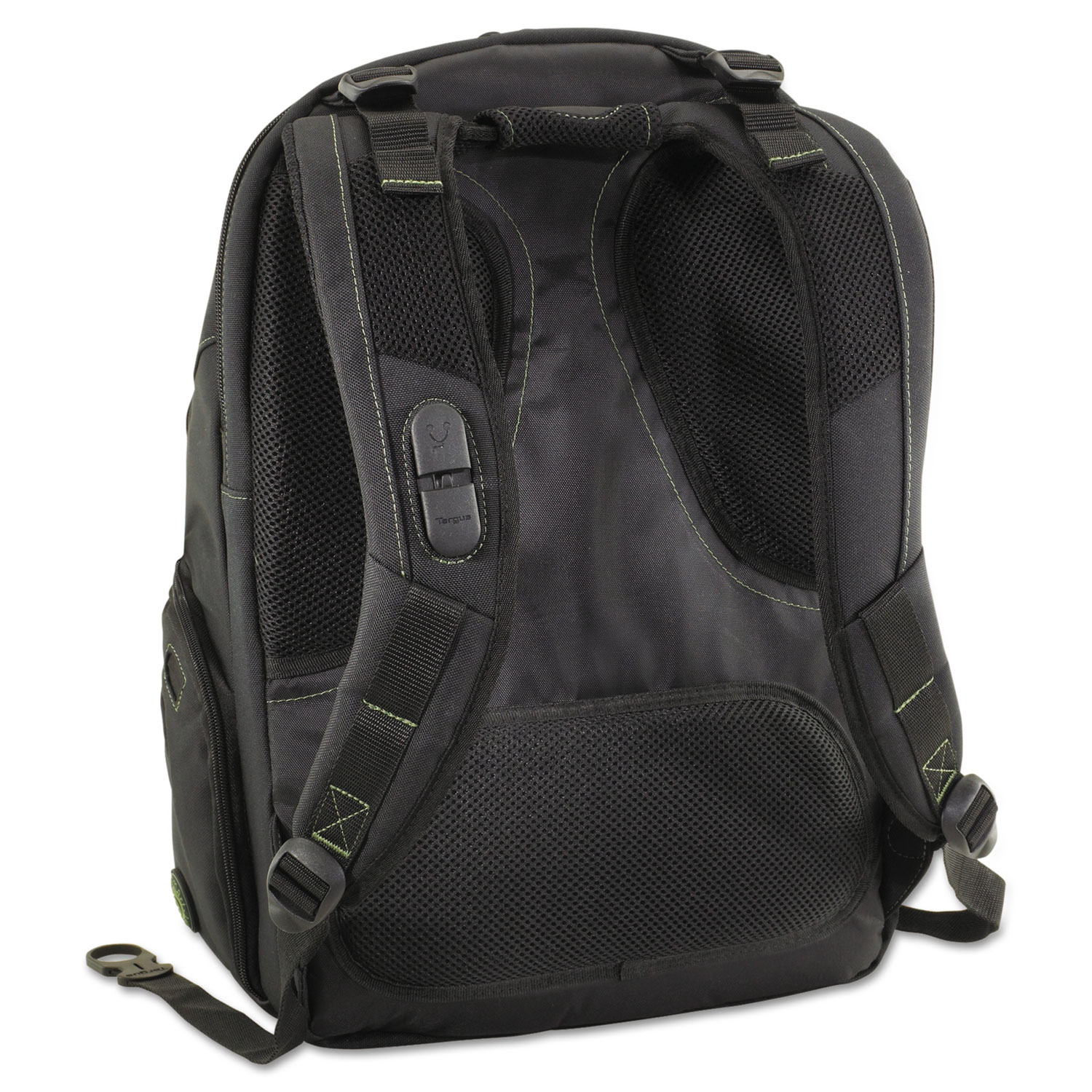 Spruce EcoSmart Backpack, 13 x 8 1/4, x 18 3/4, Black