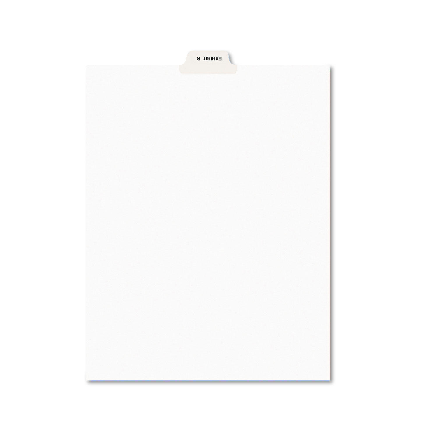  Avery 12391 Avery-Style Preprinted Legal Bottom Tab Dividers, Exhibit R, Letter, 25/Pack (AVE12391) 