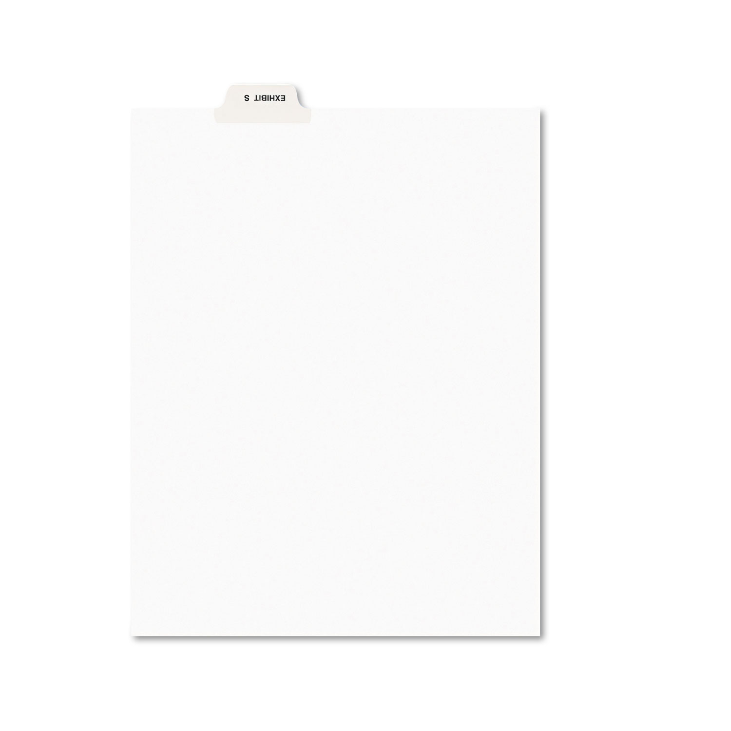  Avery 12392 Avery-Style Preprinted Legal Bottom Tab Dividers, Exhibit S, Letter, 25/Pack (AVE12392) 