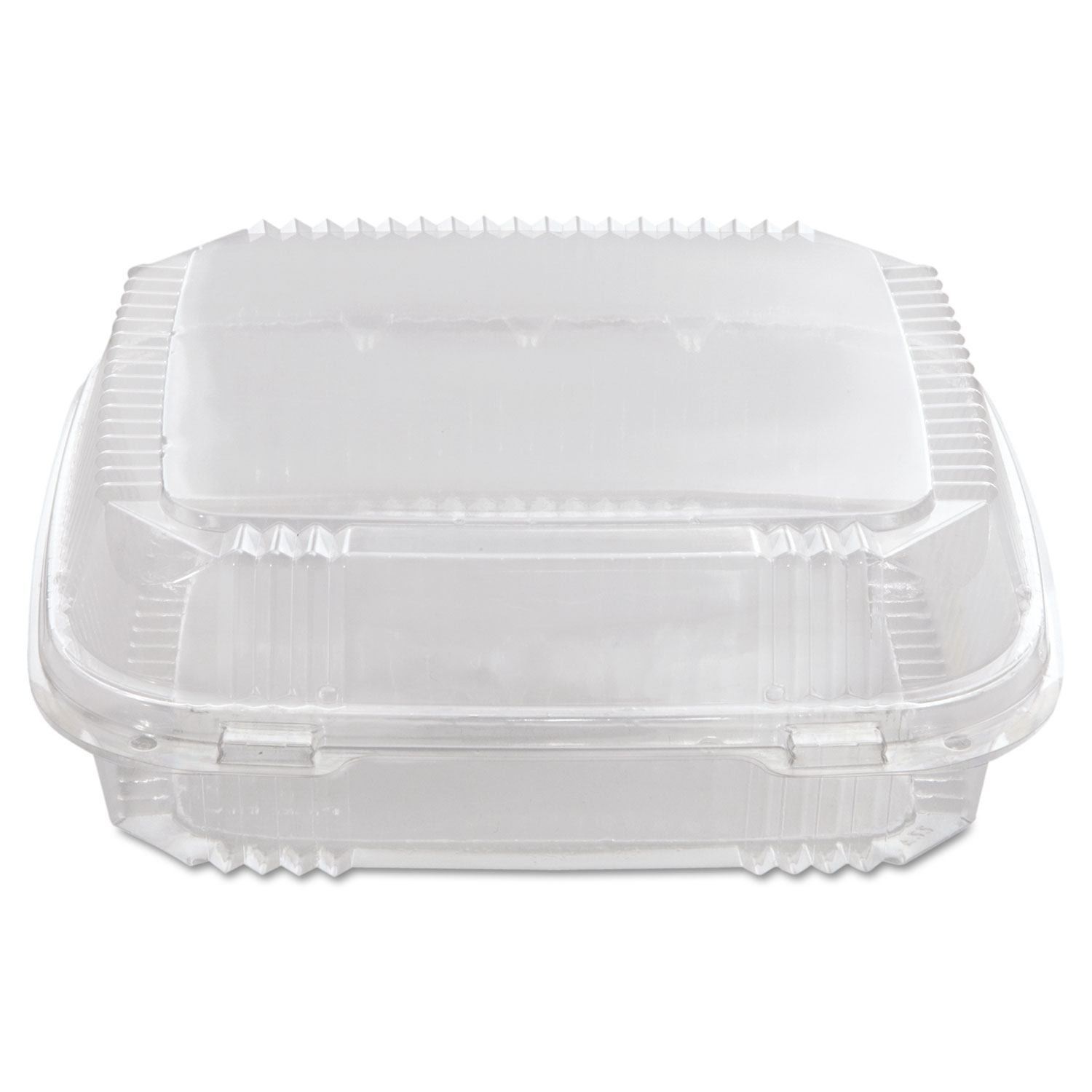 ClearView SmartLock Containers, 49oz, 8 13/64 x 8 11/32 x 2 29/32, 200/Carton