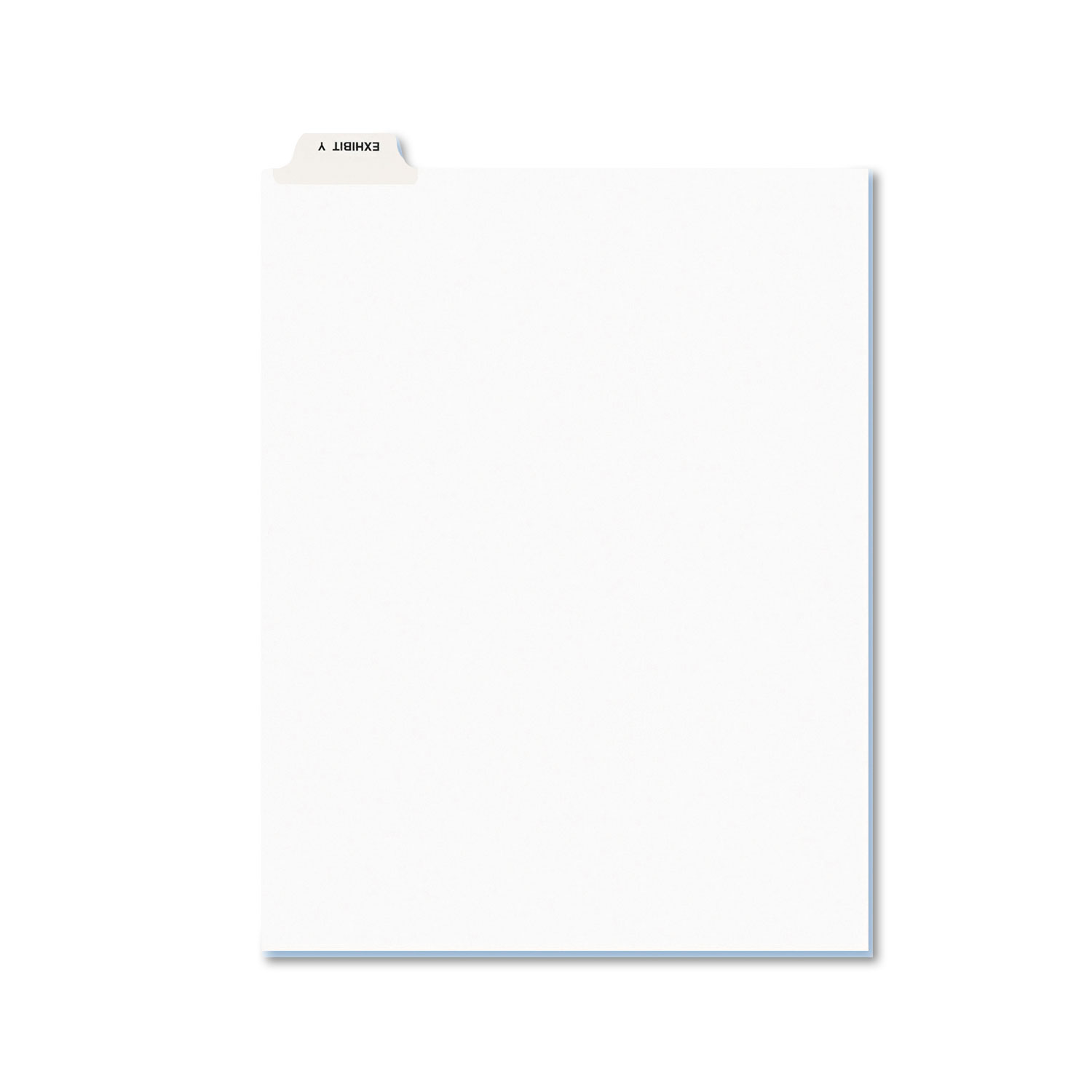  Avery 12398 Avery-Style Preprinted Legal Bottom Tab Dividers, Exhibit Y, Letter, 25/Pack (AVE12398) 