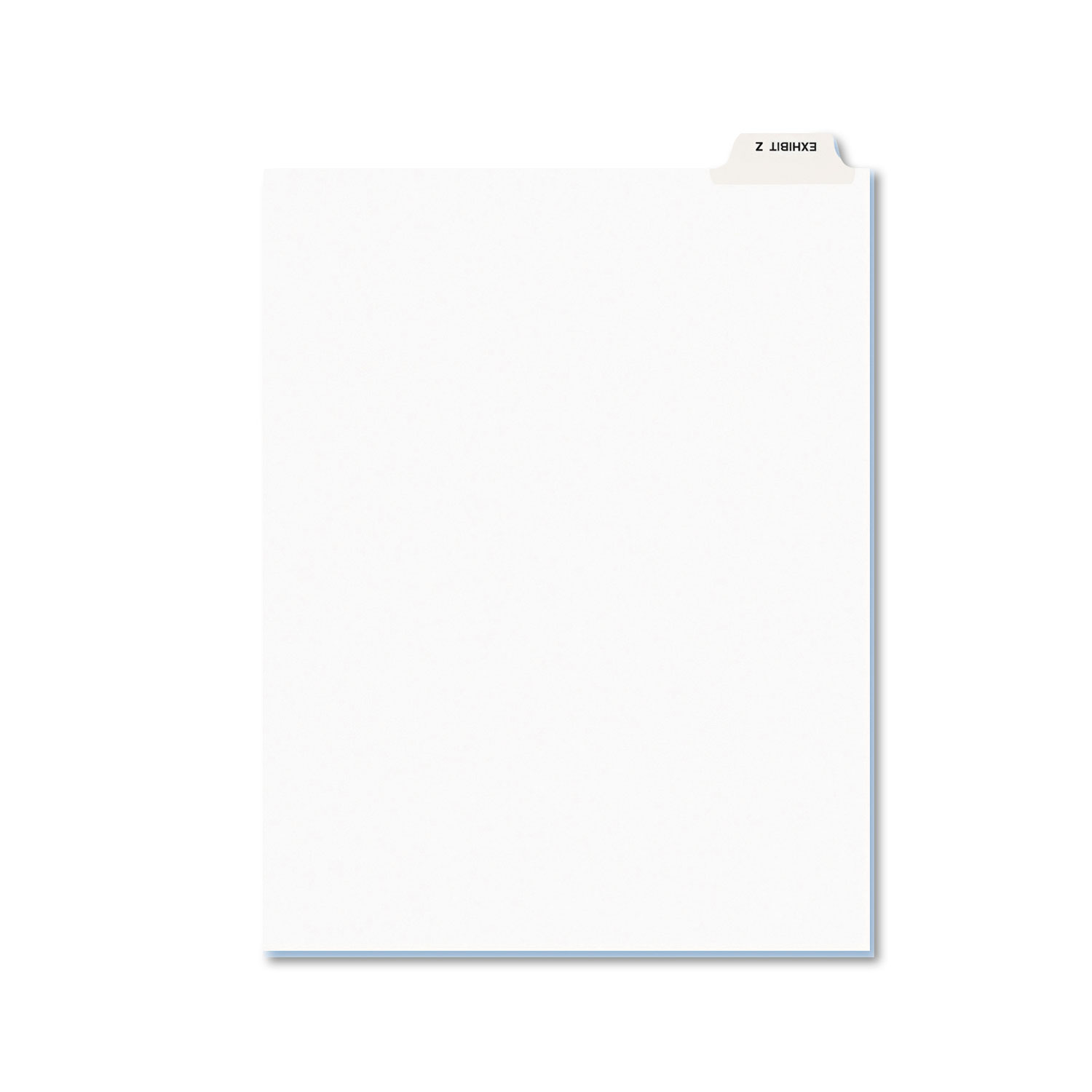  Avery 12399 Avery-Style Preprinted Legal Bottom Tab Dividers, Exhibit Z, Letter, 25/Pack (AVE12399) 