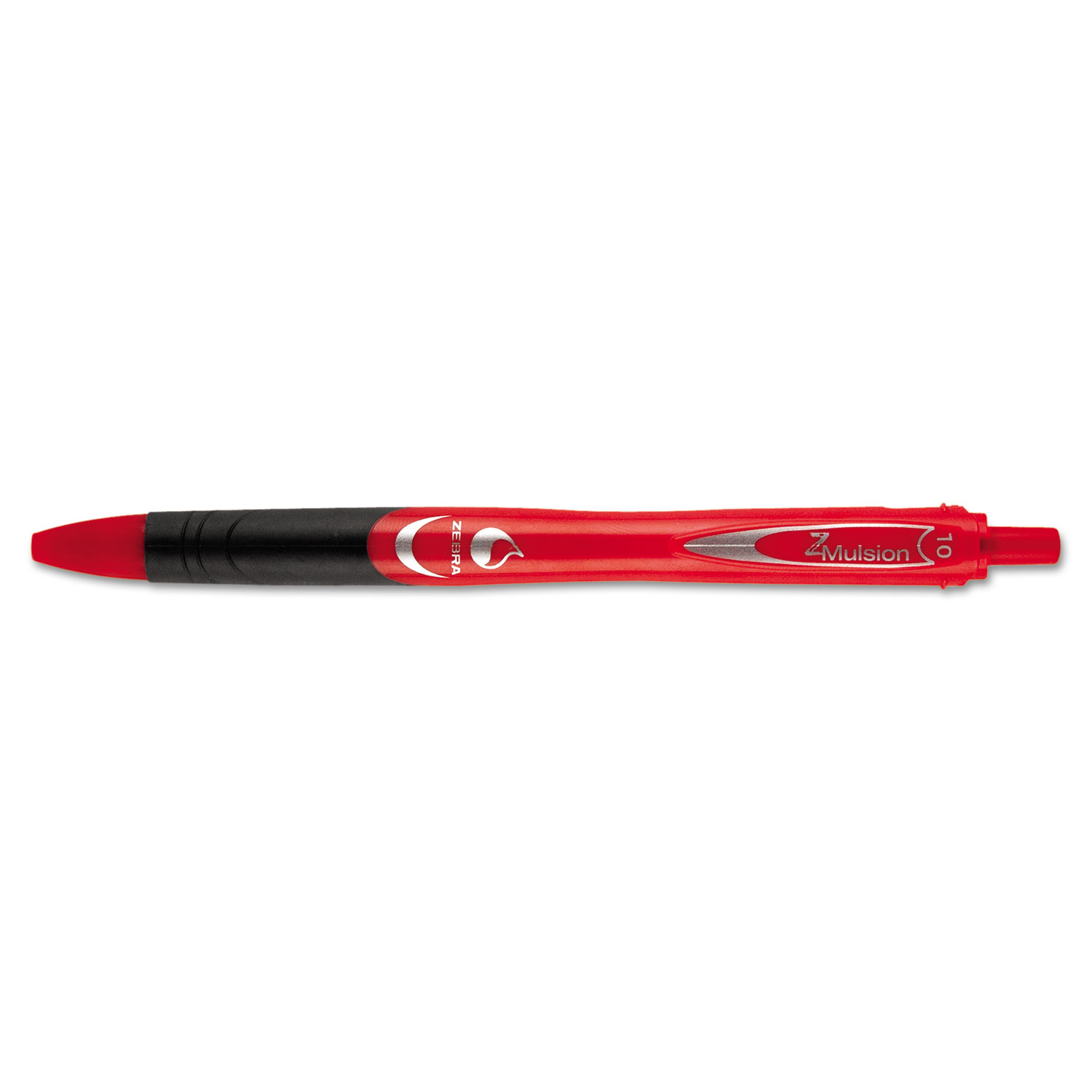 Z-Mulsion Ballpoint Pen, 1mm, Red, Dozen