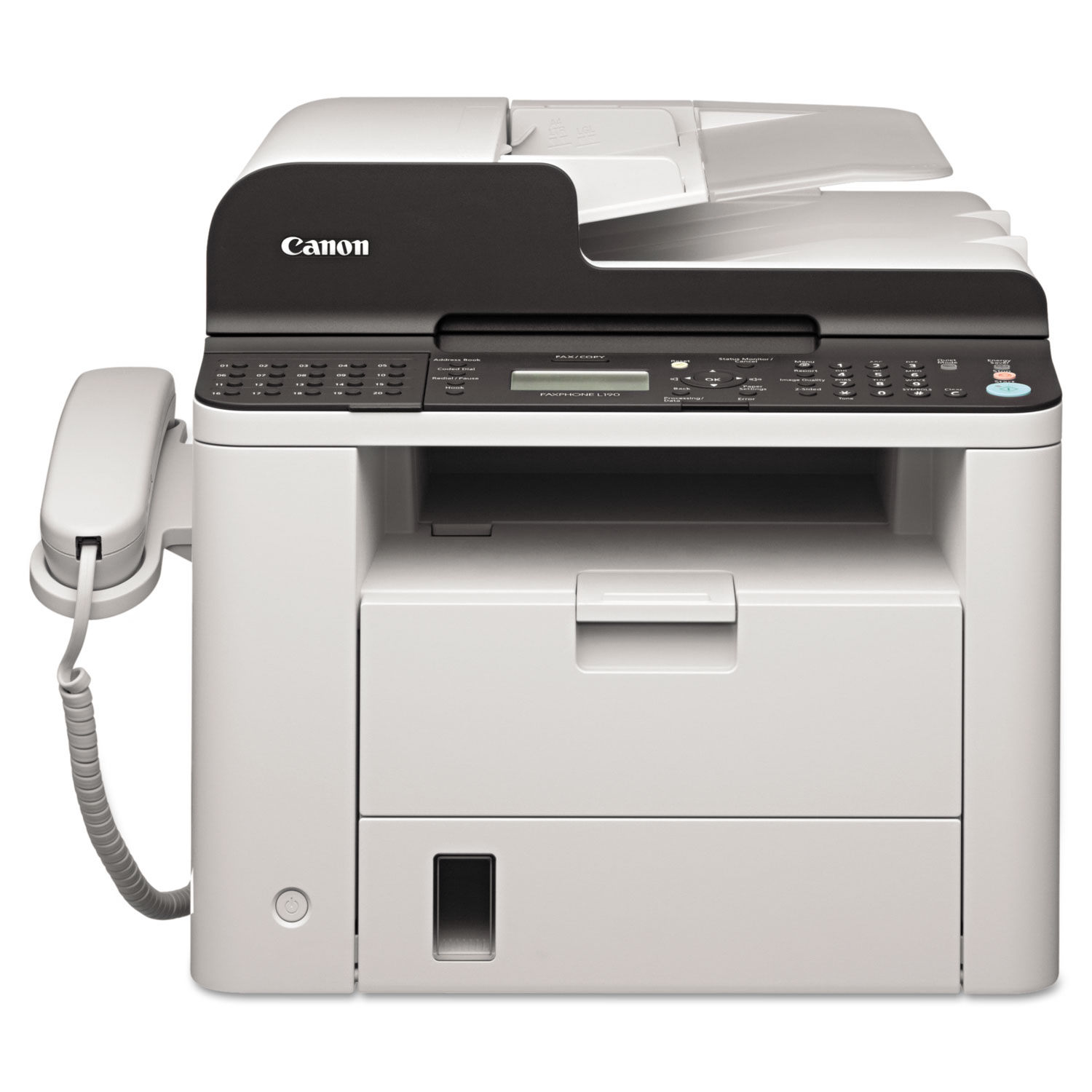  Canon 6356B002 FAXPHONE L190 Laser Fax Machine, Copy/Fax/Print (CNM6356B002) 