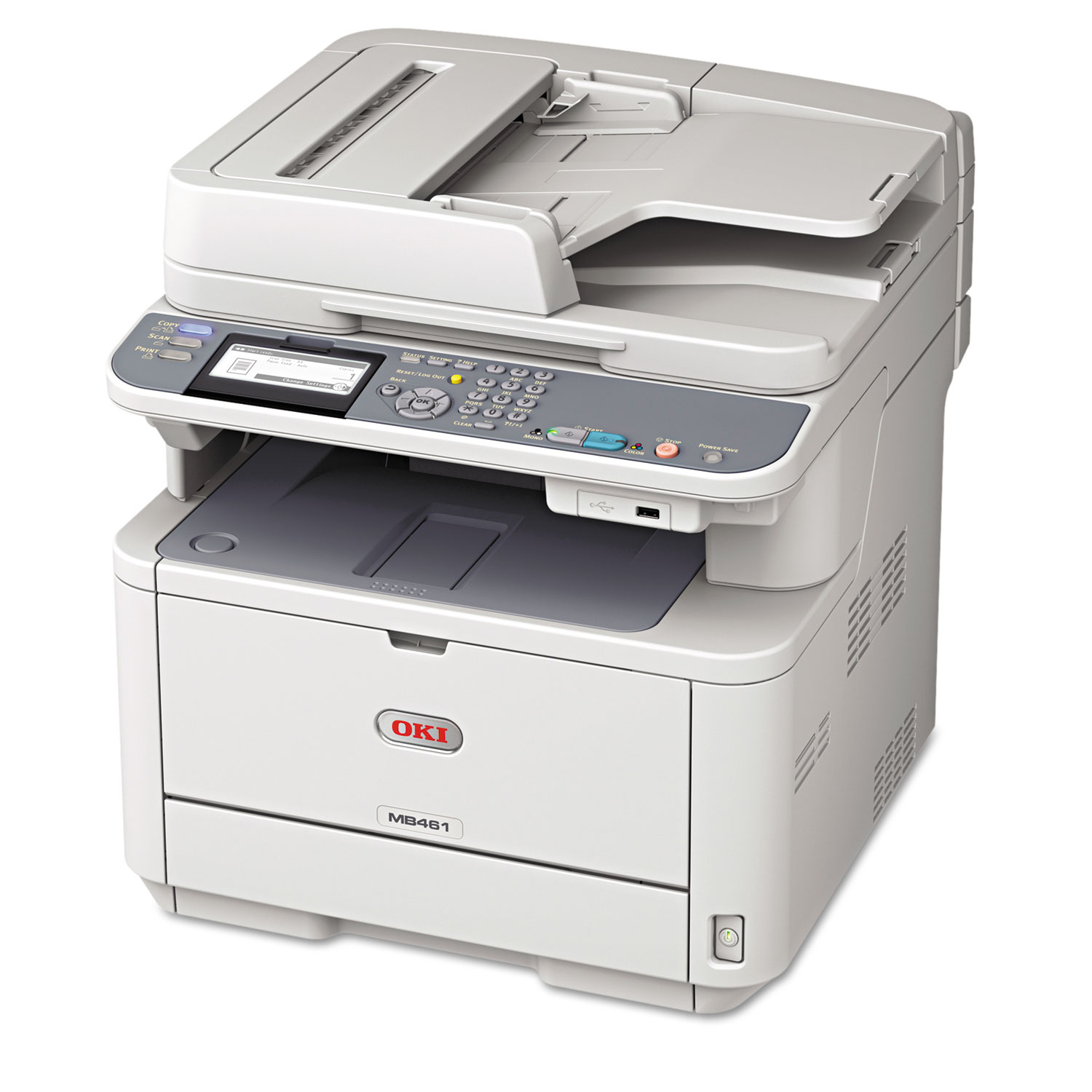 MB461 MFP Multifunction Laser Printer, Copy/Print/Scan