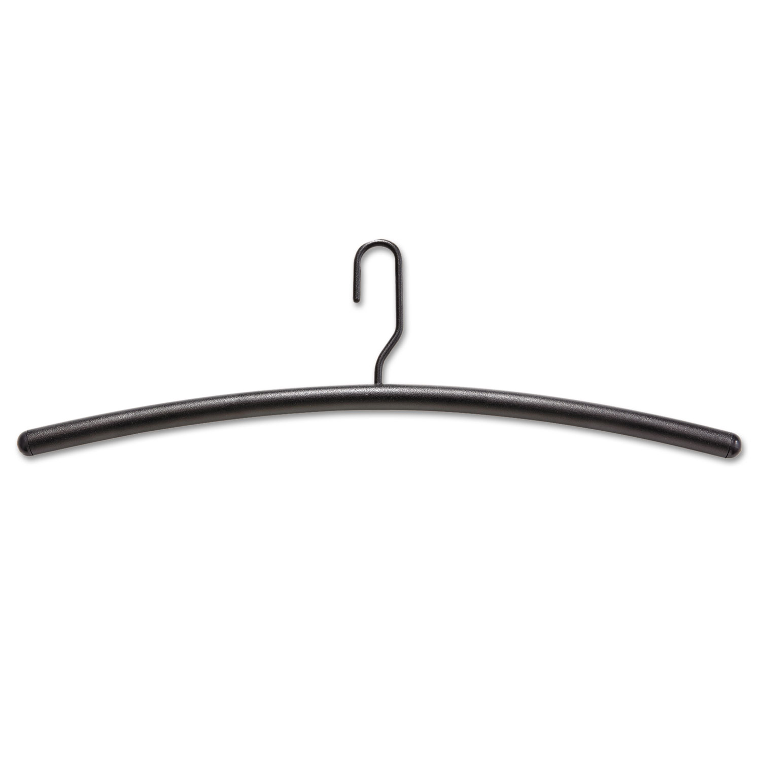 Impromptu Garment Rack Hangers, Steel, Black, 12/Pack