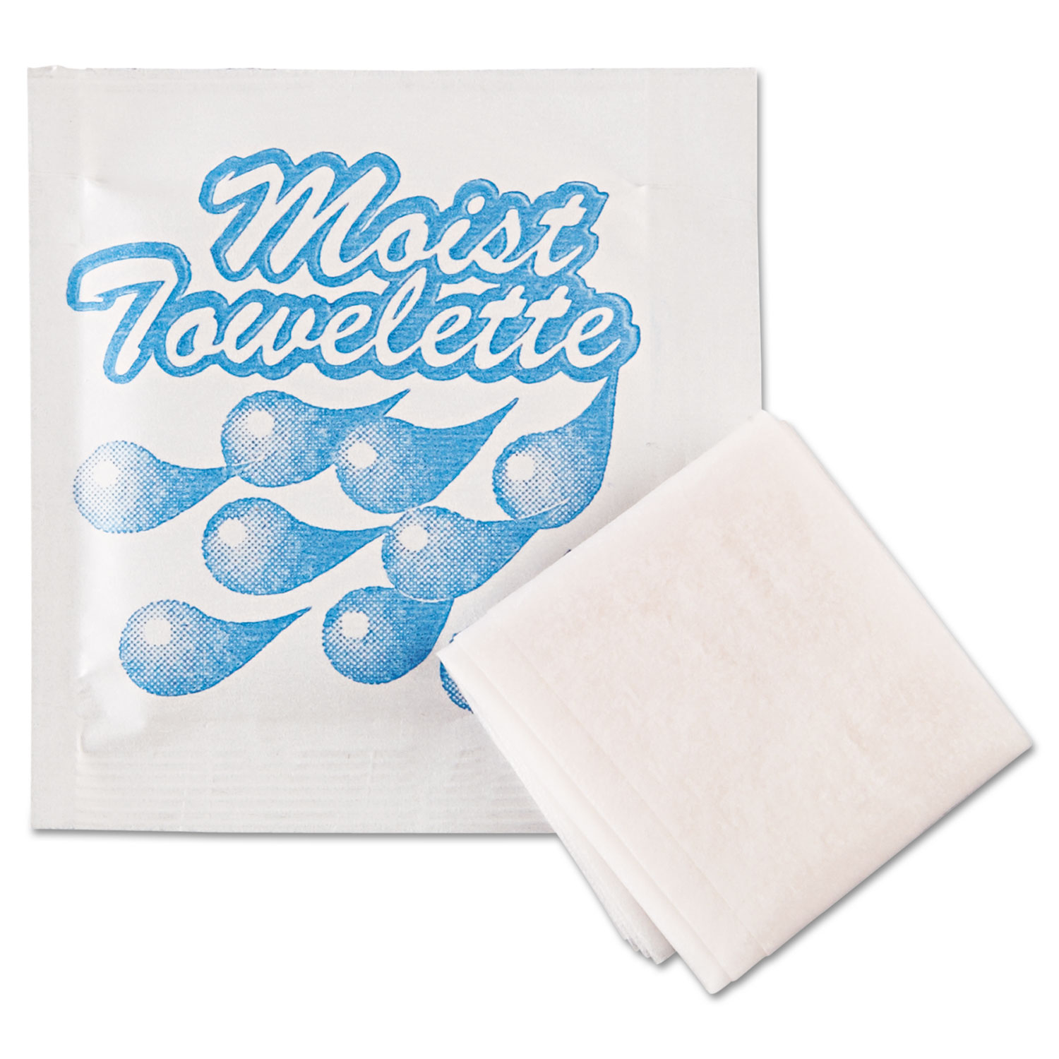 Fresh Nap Moist Towelettes, 4 x 7, White, Lemon Scent, 1000/Carton