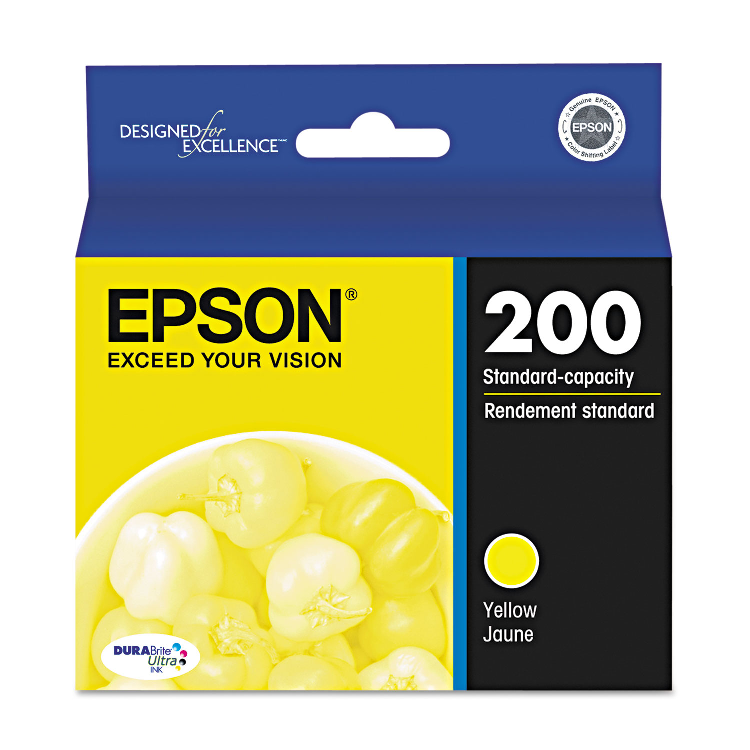  Epson T200420-S T200420S (200) DURABrite Ultra Ink, Yellow (EPST200420S) 