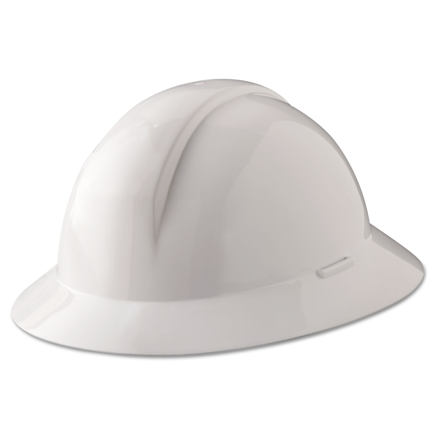 A-Safe Everest Hard Hat, White, Full Brim, Slotted