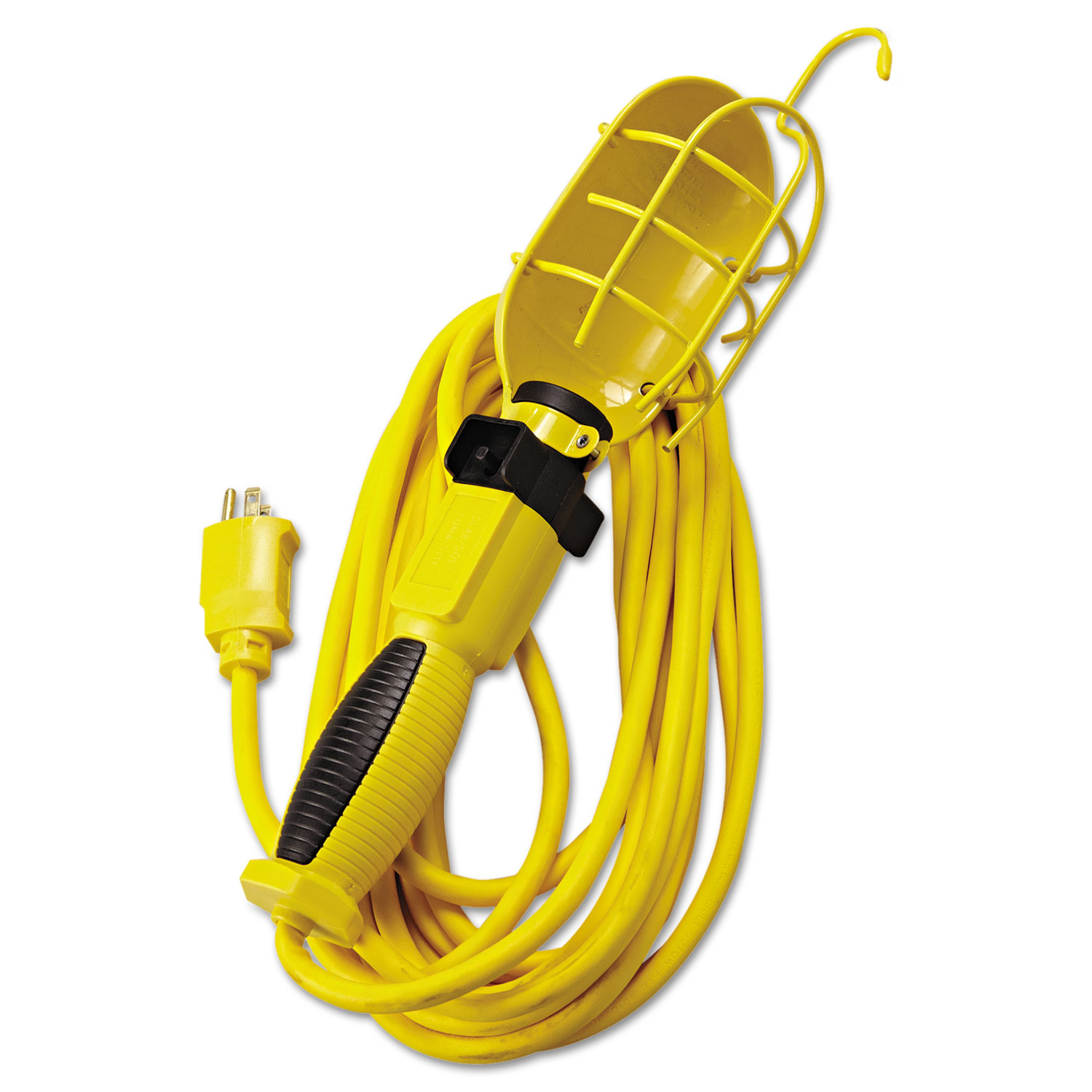 Polar/Solar Incandescent Trouble Light, 100W, 25ft 14/3 AWG Cord, Yellow