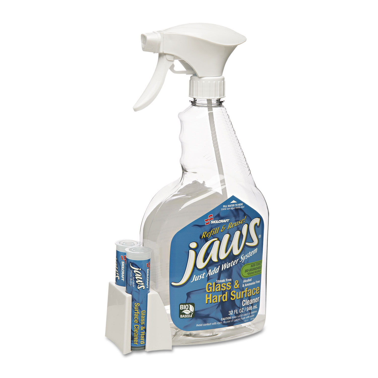 JAWS (Just Add Water System) Glass Cleaner Refill 2 Pack
