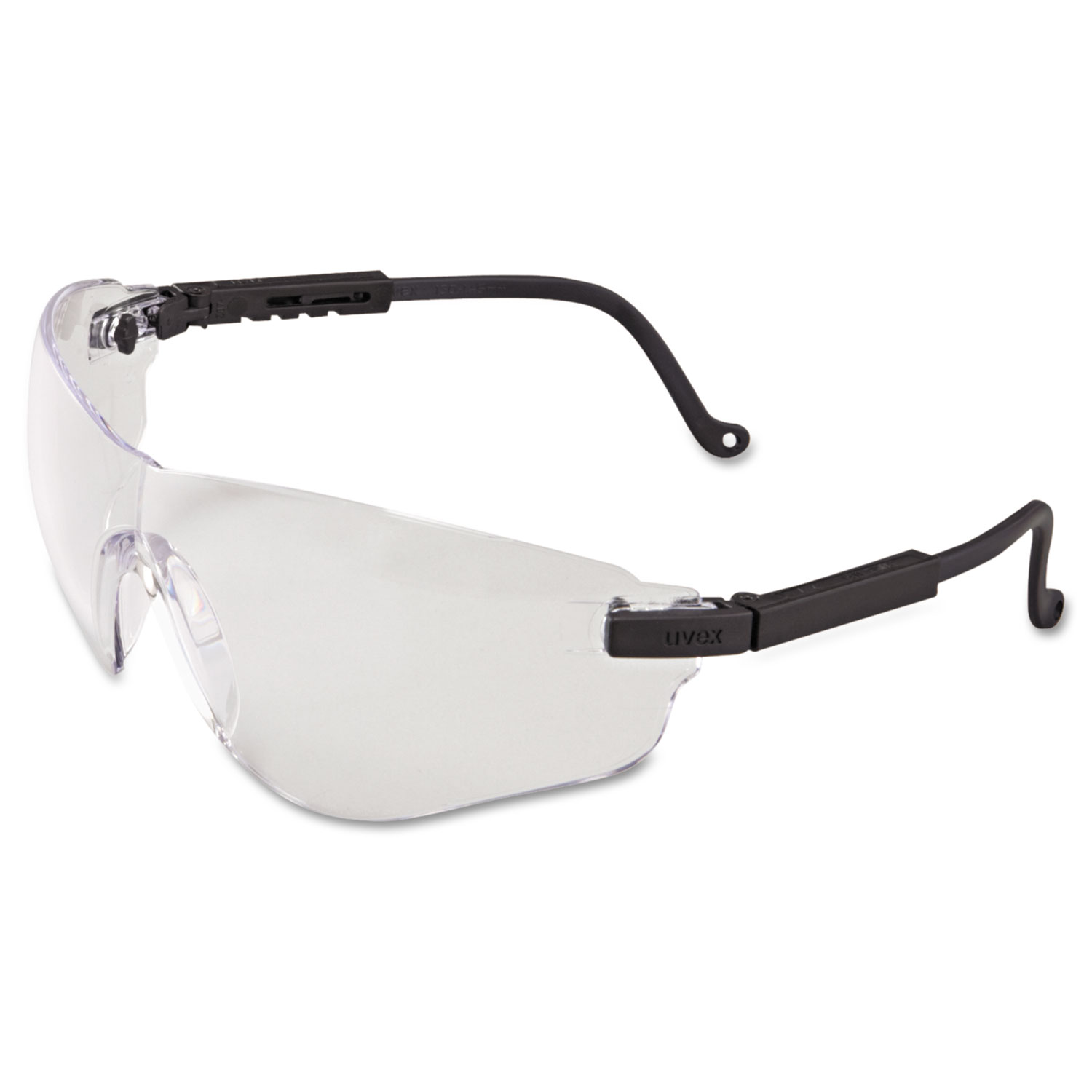 Falcon Eyewear, Black Frame, Clear XTR Lens