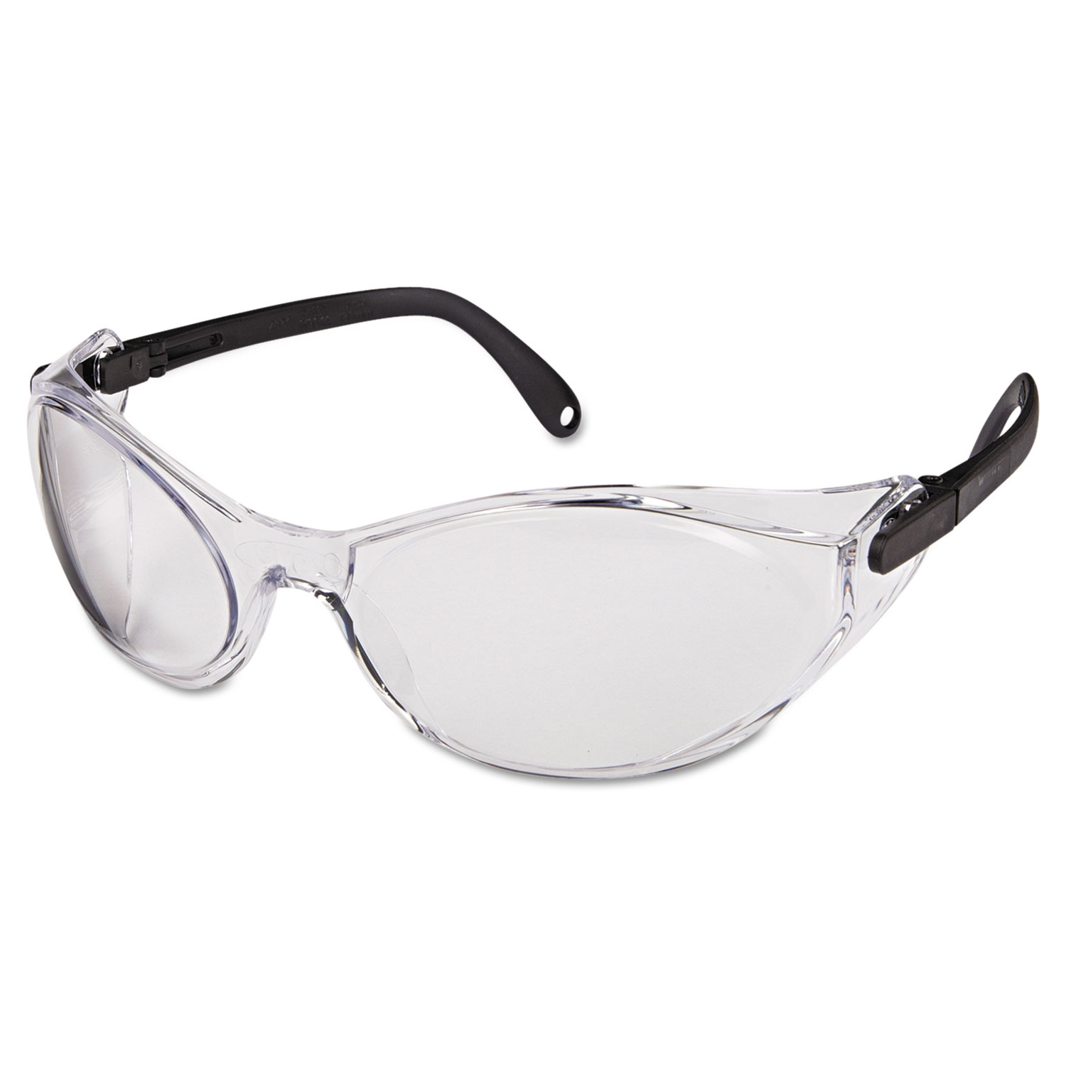 Bandido Safety Eyewear, Frameless, Clear Lens, Nylon/Polycarbonate