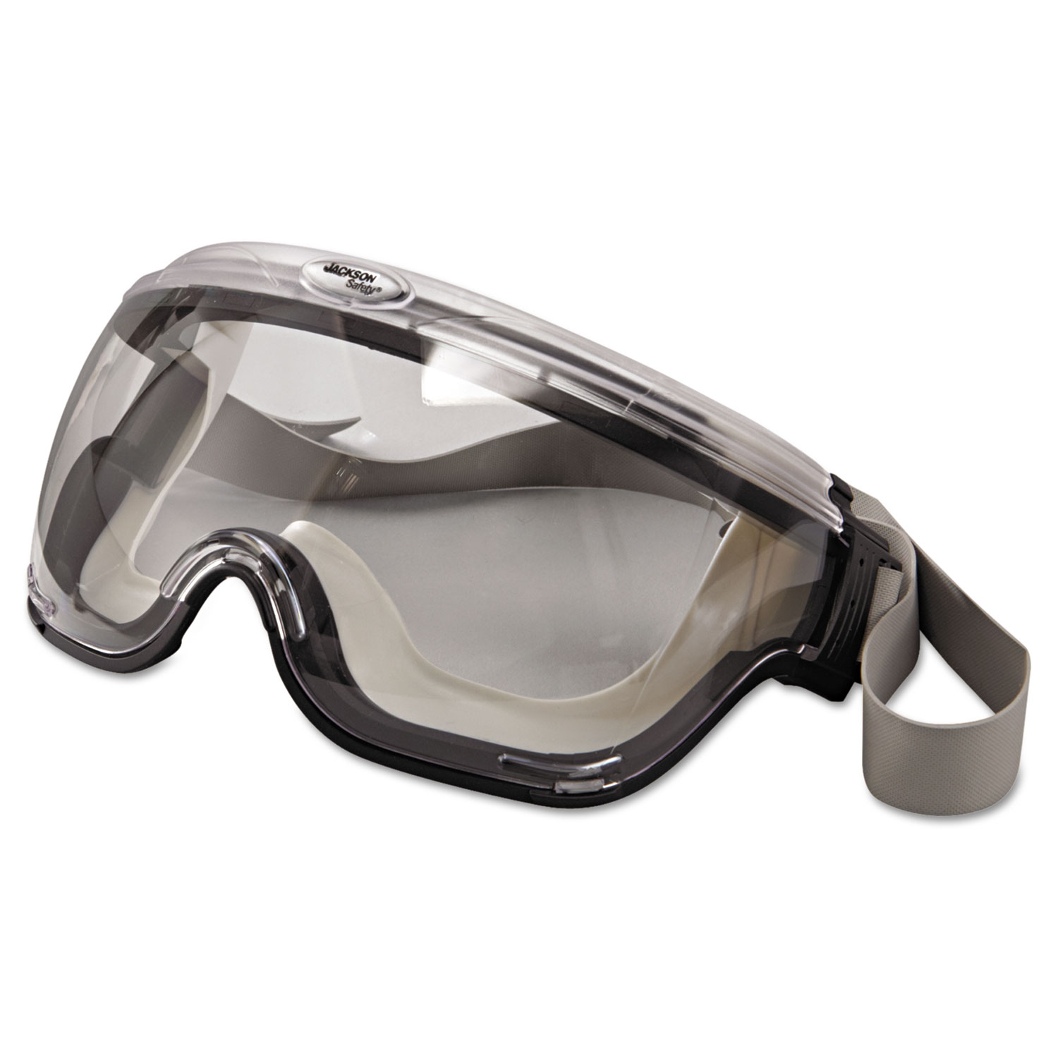 V80 REVOLUTION Goggles Black Frame, Clear Lens, Anti-Fog/Anti-Scratch