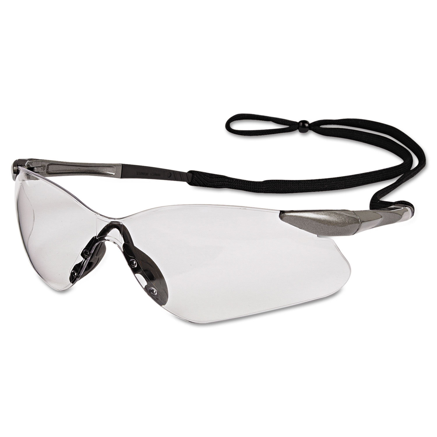 KleenGuard™ V30 Nemesis VL Safety Glasses, Gunmetal Frame, Clear Lens