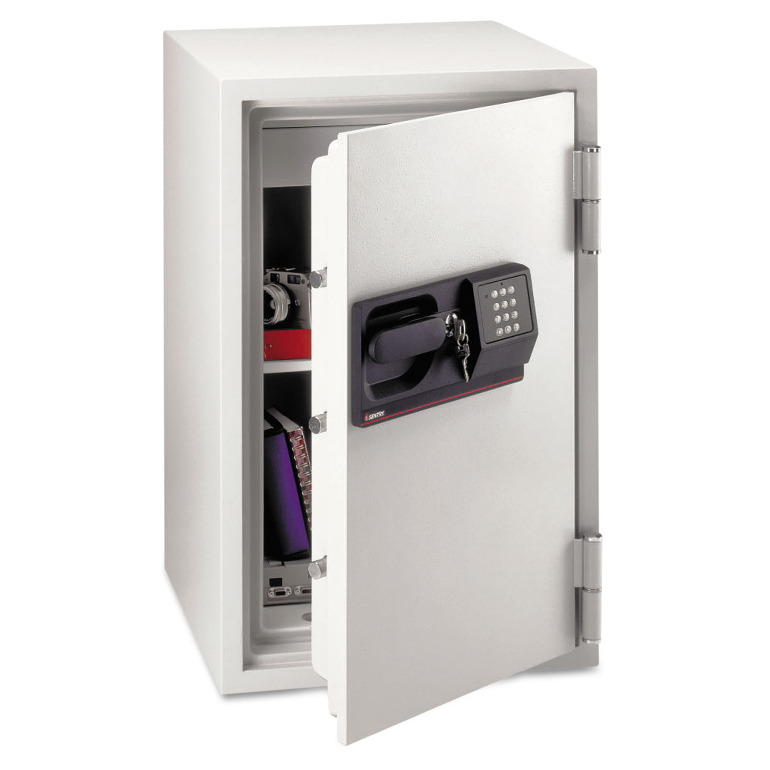 Commercial Safe, 3 cu ft, 20.5 x 22 x 34.5, Light Gray