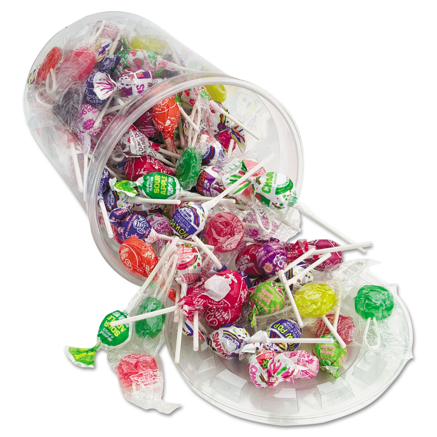  Office Snax 00017 Top o' the Line Pops, Candy, 3.5lb Tub (OFX00017) 