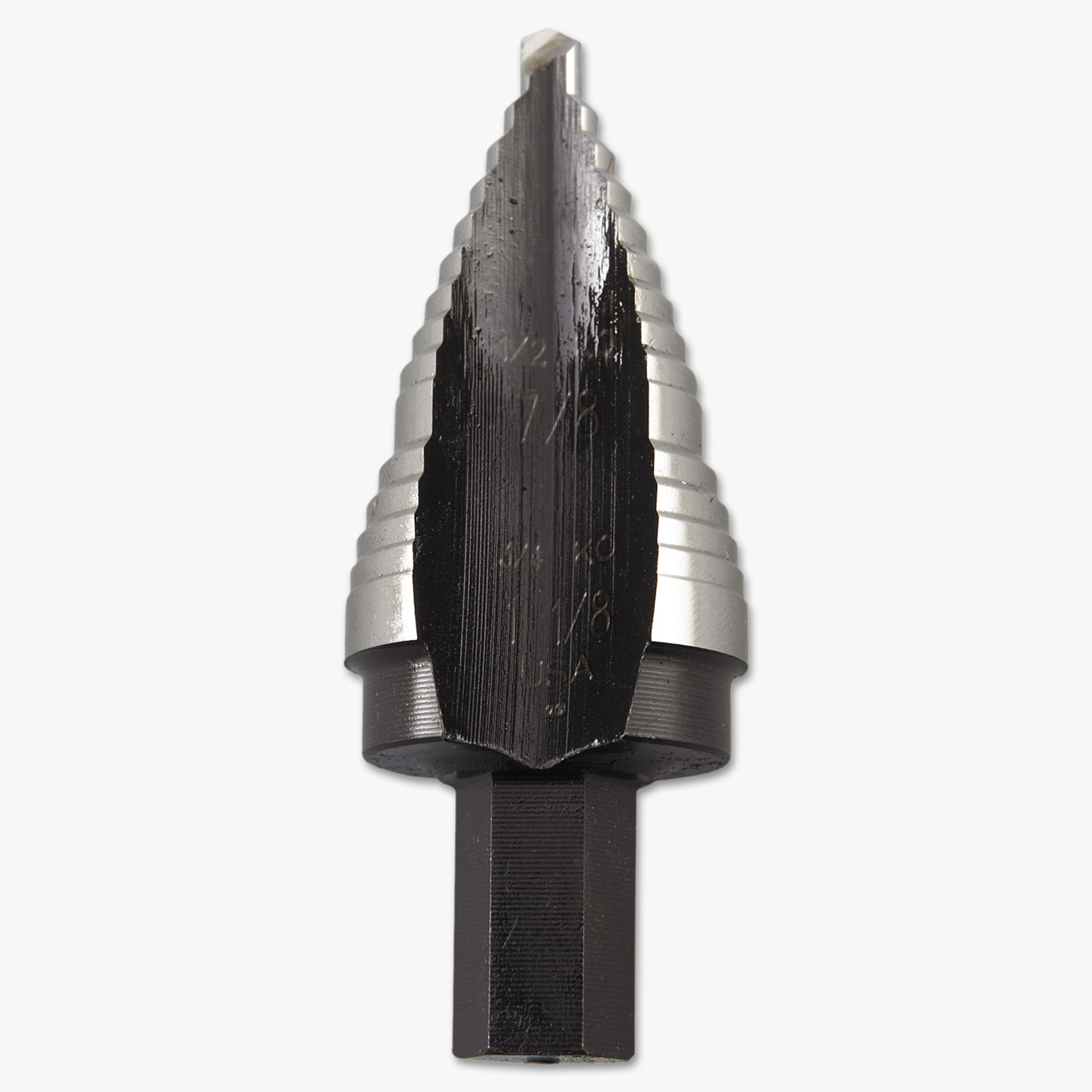  IRWIN 10239 Unibit Fractional Two-Step Drill Bit, 7/8in to 1 1/8in (UBT10239) 