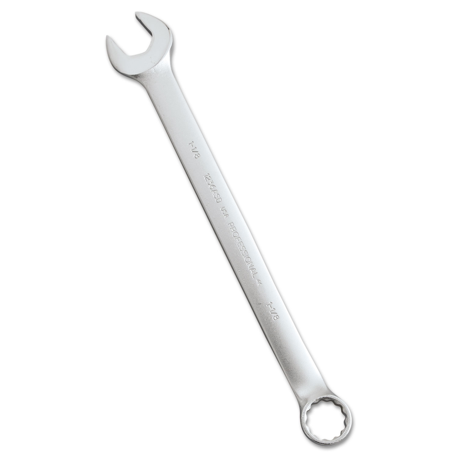 PROTO Combination Wrench, 15 7/8 Long, 1 1/8 Opening, 12-Point Box