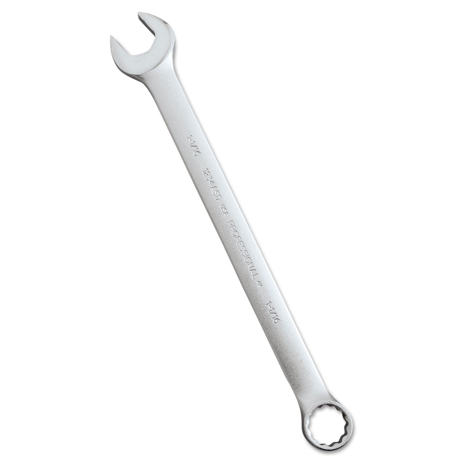 PROTO Combination Wrench, 15 1/4 Long, 1 1/16 Opening, 12-Point Box