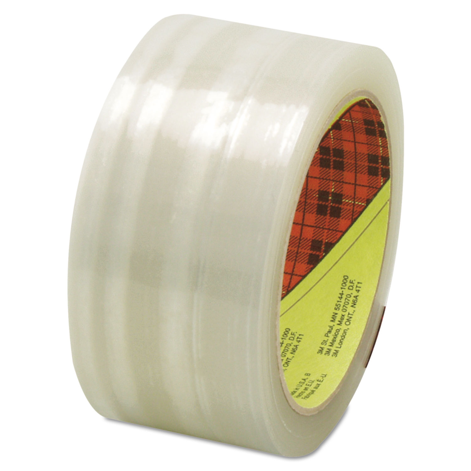  Scotch 70006182599 Scotch 373 High Performance Box Sealing Tape, 48 mm x 50 m, Clear (MMM2120072368) 