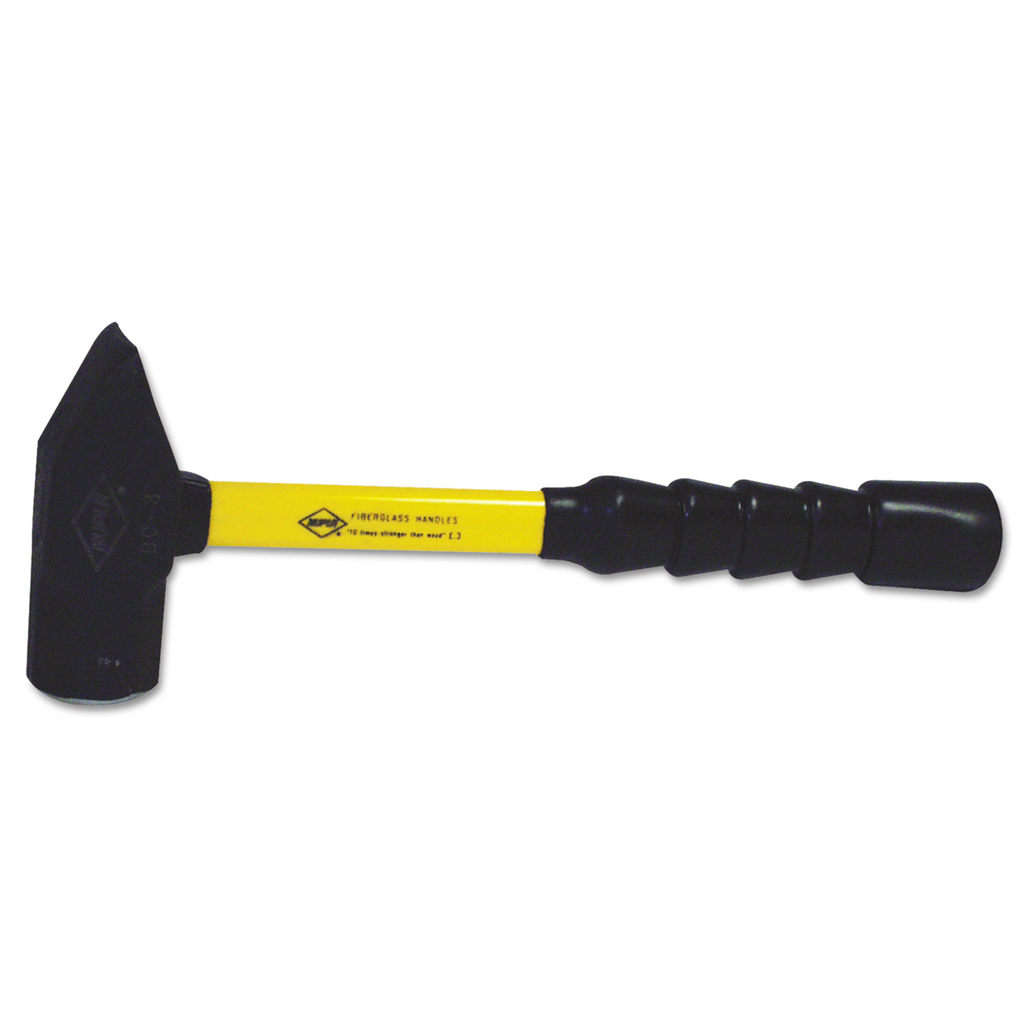 Blacksmiths Cross Pein Sledge Hammer, 3lb, 14 Handle, SG Grip